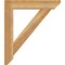 Ekena Millwork Traditional Slat Rough Sawn Bracket, Western Red Cedar, 4"W x 26"D x 30"H BKT04X26X30TRA06RWR - alternate 4